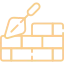 Cracked house icon representing structural integrity